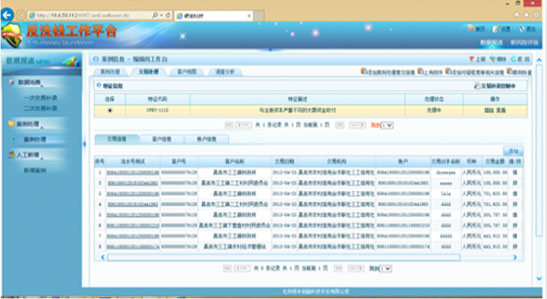 銀豐新融審計監(jiān)控管理平臺銀豐審計反洗錢平臺設(shè)計